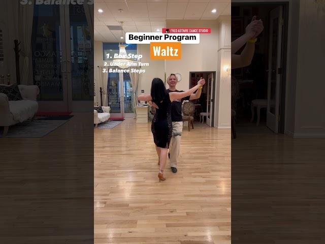 Waltz - “Beginner Program” steps at  Fred Astaire Dance Studio in Arcadia, CA #olegastakhov