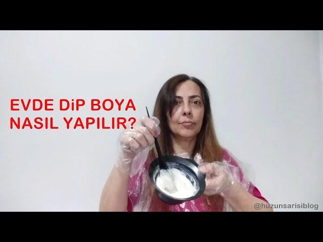 Evde Dip Boyama Nasıl Yapılır / Dip Boya Yapmanın Püf Noktaları