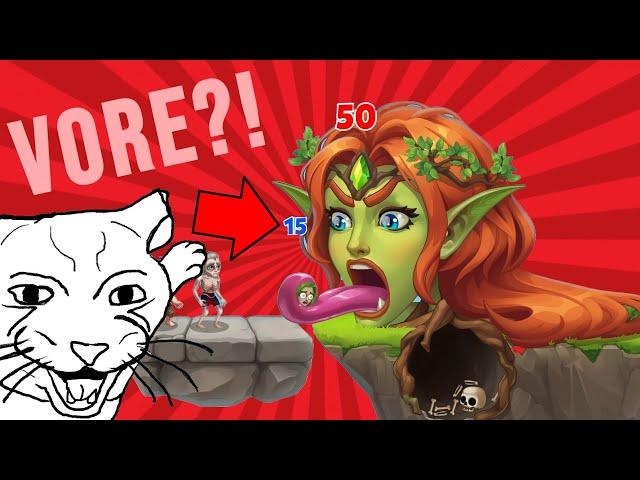 Giant monster girls ate the heroes?! (Part 1)  - Hero Wars | Vore Collective