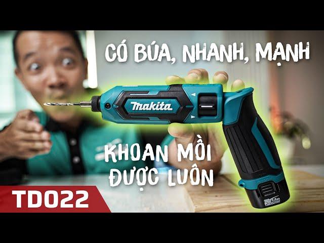 MÁY LẠ - Phận Là Vít Gập Nhưng Lại Có Búa, Tốc Hơn 2400 - Độc Nhất Vô Nhị Makita TD022