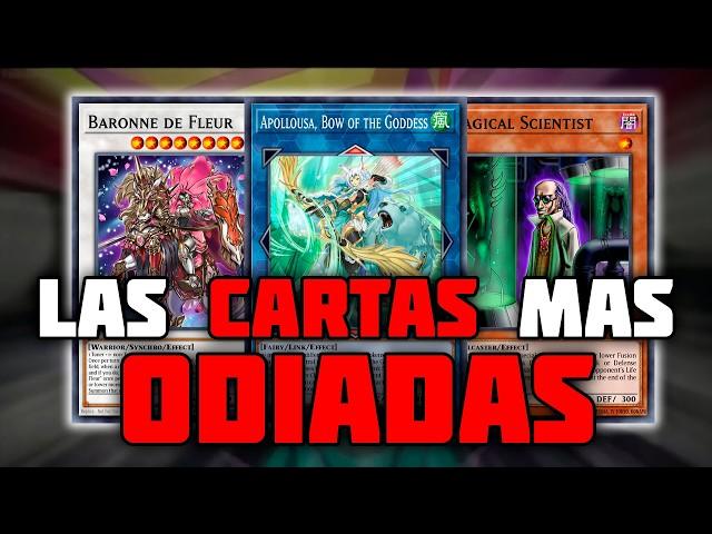 Las cartas PROHIBIDAS más ODIADAS de la historia