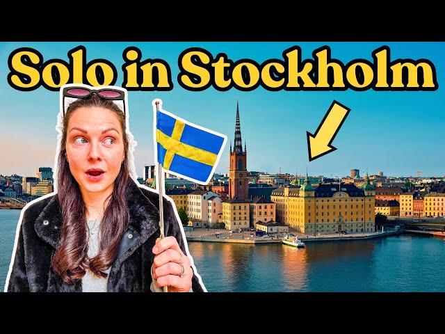 The Perfect Solo Trip to Stockholm (24 ish Hours of Fun)