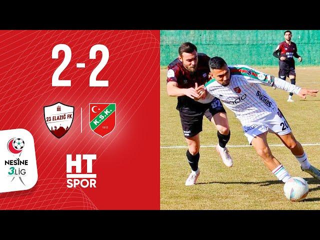 23 Elazığ Futbol Kulübü 2 - 2 Karşıyaka (18. Hafta)