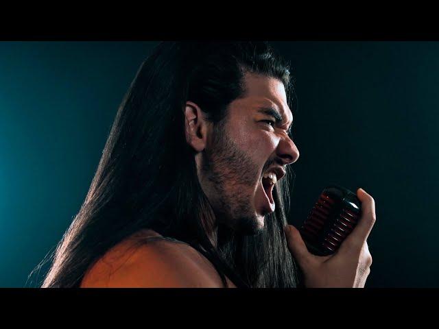 Metal singer performs "Amazing Grace"