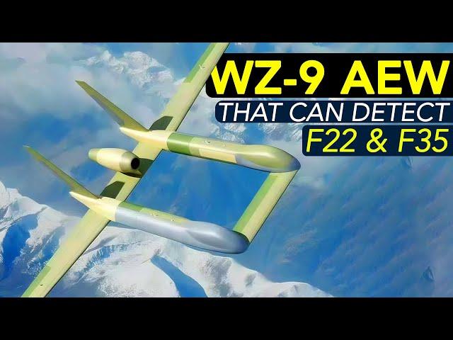 WZ-9 Early Warning Drone |  A Threat for US F22 & F35