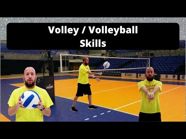 Volley and Volleyball Skills for Elementary Kids