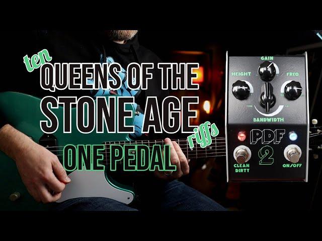 10 Queens Of The Stone Age Riffs | Stone Deaf FX PDF-2 (Pedal Demo)