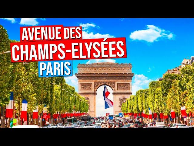 CHAMPS-ELYSÉES AVENUE | Paris France (Arc de Triomphe & Champs Elysees Avenue)