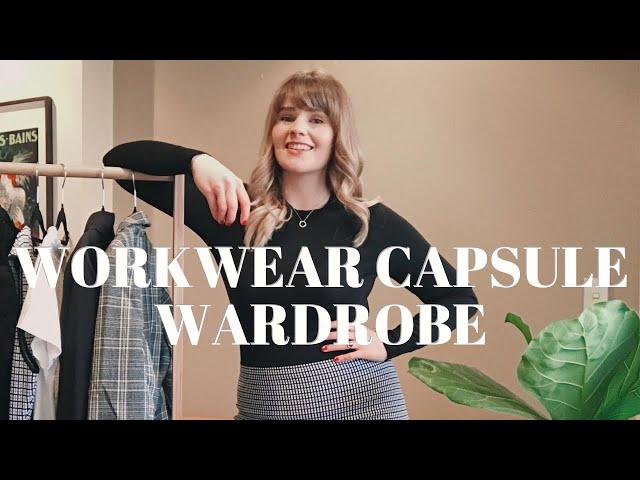 THE 8 ITEM MIDSIZE WORKWEAR CAPSULE WARDROBE