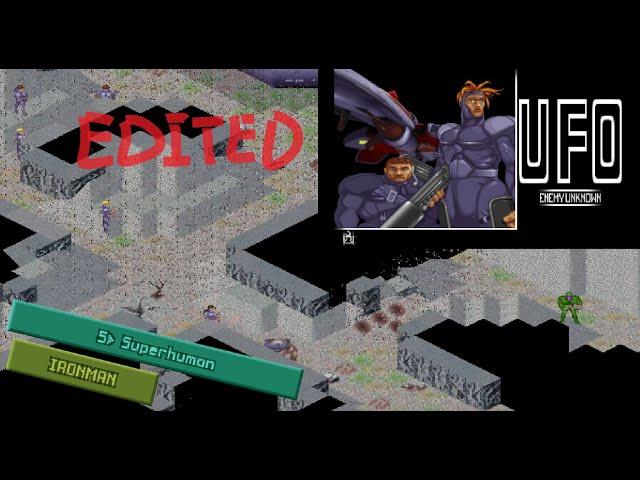 How Hard is it to Beat the Original X-COM on Superhuman?