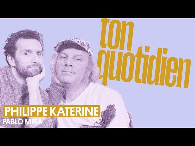 Ton Quotidien : Philippe Katerine, sa phobie de l’eau qui coule