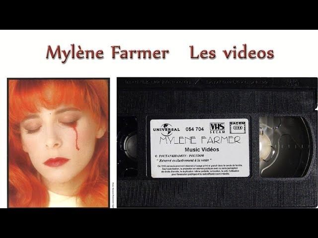 Mylène Farmer - Les videos (1990, VHS)