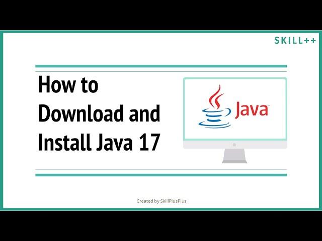 How to Download and Install Java JDK 17 on Windows