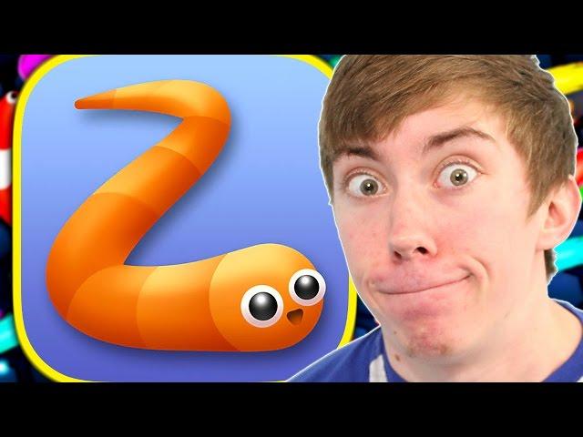 SLITHER.IO - THE NEW AGAR.IO with SNAKES! (iPhone Gameplay Video)