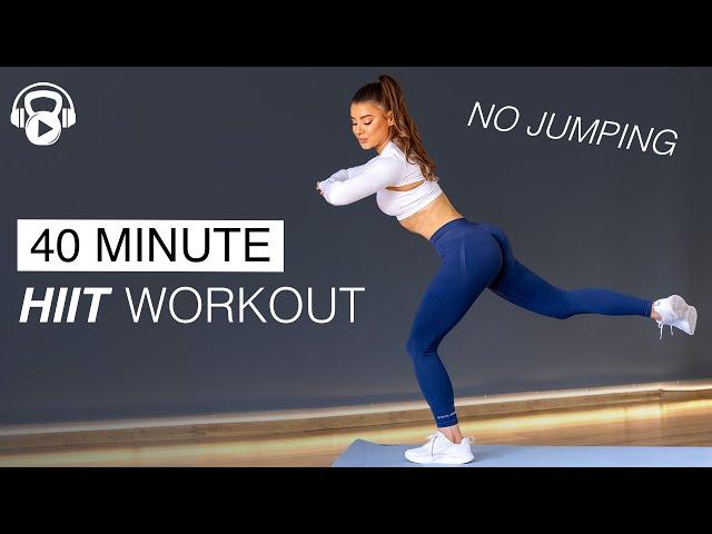 40 Minute | TABATA HIIT WORKOUT | No Jumping