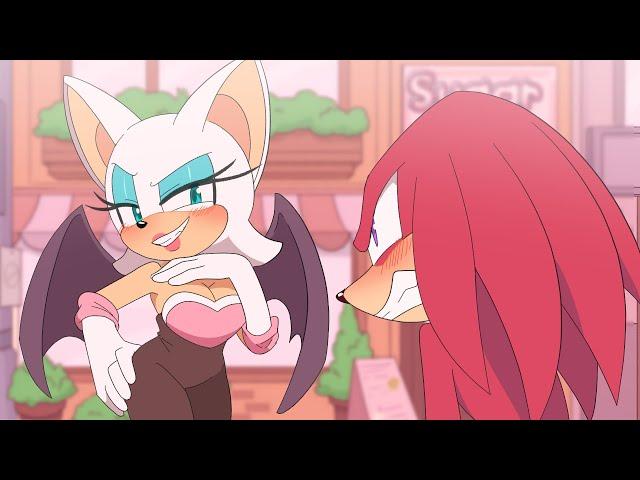 ROUGE LOVES KNUCKLES?!  ANIMATED SERIES - SONIC VAC #2