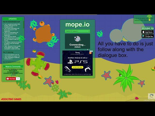 2 convenient mope.io mods!