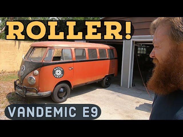 It Rolls! Power Bleeder, DIY wrench, Grind Wheel Cylinders, VW Split Bus Restoration Vandemic E9