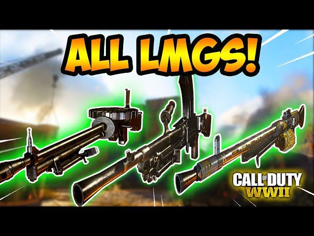 Best Class Setups For EVERY LMG in CoD WW2! (CoD WW2 Best Class Setups!)