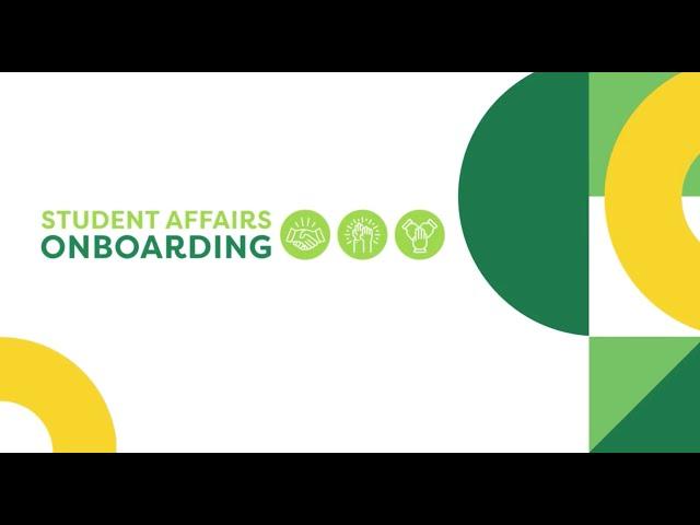 UAB Student Affairs Onboarding