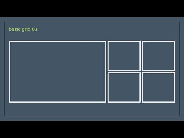 Create a Simple #CSS #Grid Template #Layout for a Photo Array or Products Display
