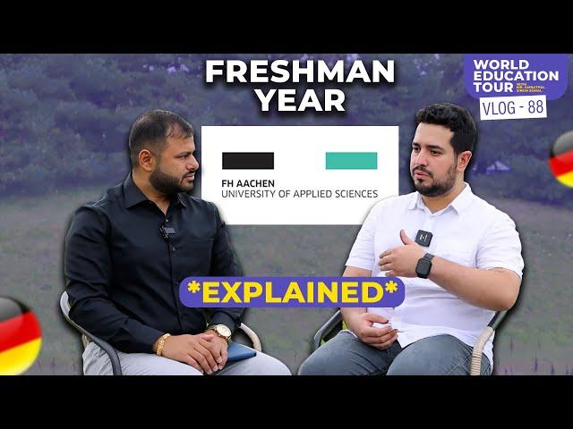 Freshman Year | FH - AACHEN Explained | English Studienkolleg| Amratpal a vision