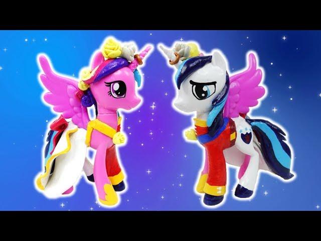 Princess Cadence Shining Armor Wedding Custom Split Pony Tutorial