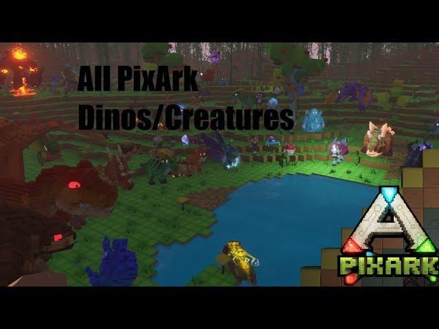 PixArk Early Access ~ All The Release Creatures!