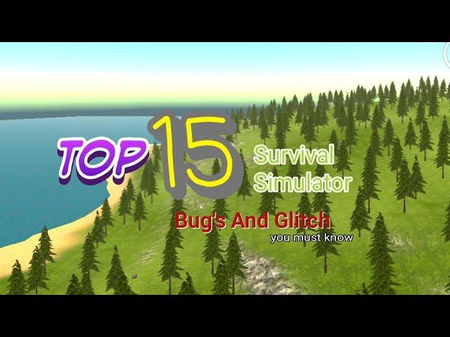 Top15 Best Of Bug's And Glitch || Survival Simulator.1080p