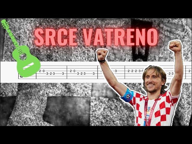 Nered feat. Zapresic Boyz - Srce Vatreno I Easy Guitar Tab/Tutorial