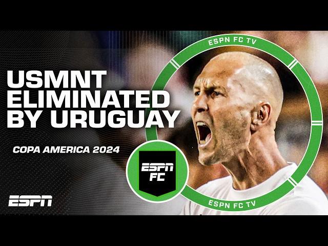 FULL REACTION: United States ELIMINATED from Copa America by Uruguay | ESPN FC