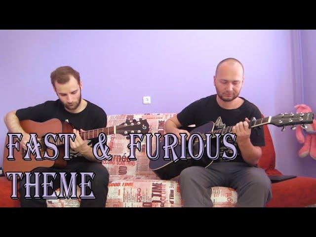 Fast & Furious theme (acoustic guitar cover, tabs)