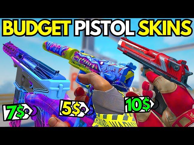 BEST Budget PISTOL SKINS in CS2 (CHEAP DEAGLE, USP-S, GLOCK-18, P250 & TEC-9 SKINS 2024)