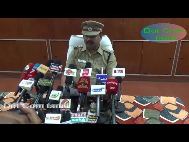 37 deaths have been blocked by road safety last year - Karur SP Rajasekaran