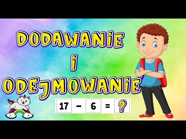 Dodawanie i odejmowanie - zadania matematyczne - zadania matematyczne szkoła podstawowa