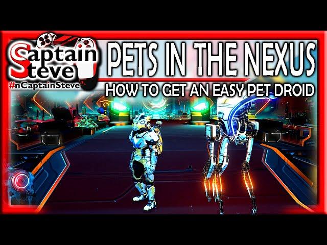 No Man's Sky How To Get Pets In The Nexus New Update Get An Easy Pet Droid Captain Steve Guide NMS