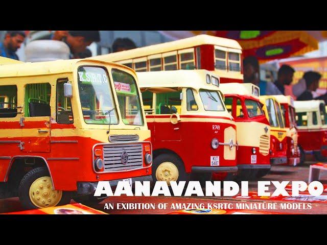 Aanavandi Expo - KSRTC Miniature Creations :  ഒറിജിനലിനെ വെല്ലുന്ന ആനവണ്ടി മോഡലുകൾ