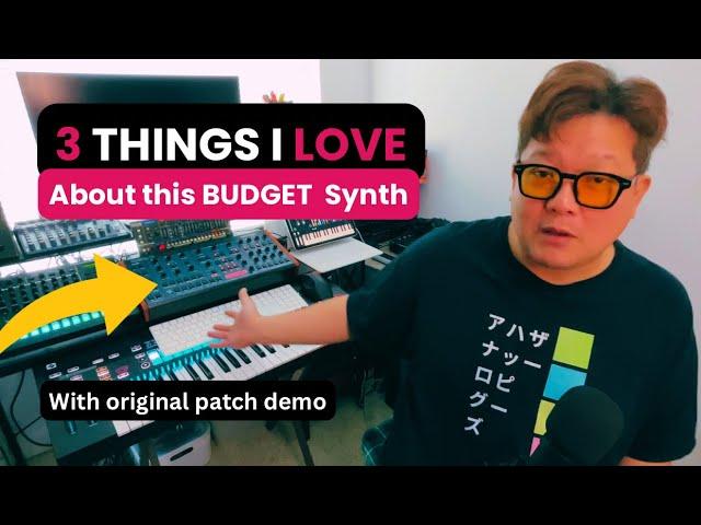 3 Things I LOVE about THIS BUDGET Synthesizer -  Behringer UB-XA