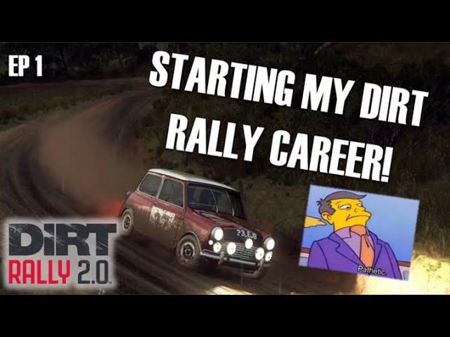Starting my questionable Rally Career! | Ep1 | Dirt Rally 2.0 Gameplay