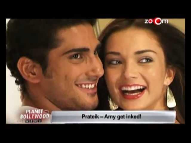 Pratiek Babbar & Amy Jackson get inked