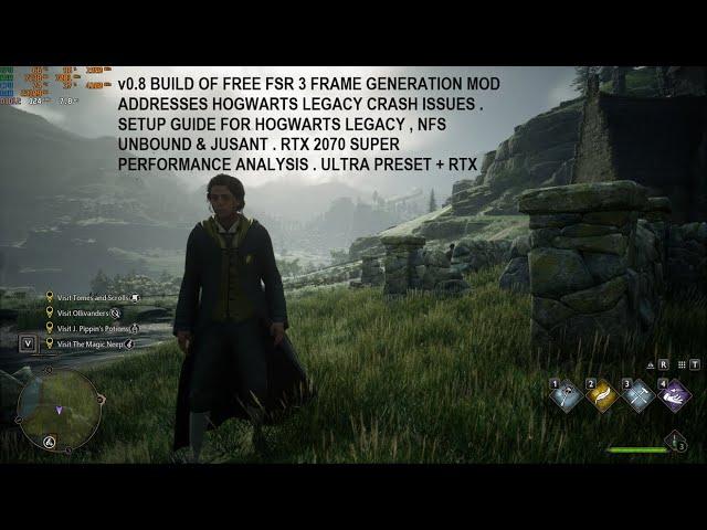 FREE FSR 3 Frame Generation Mod v0.8 Setup in Hogwarts Legacy , NFS Unbound & Jusant | Crash Fixes