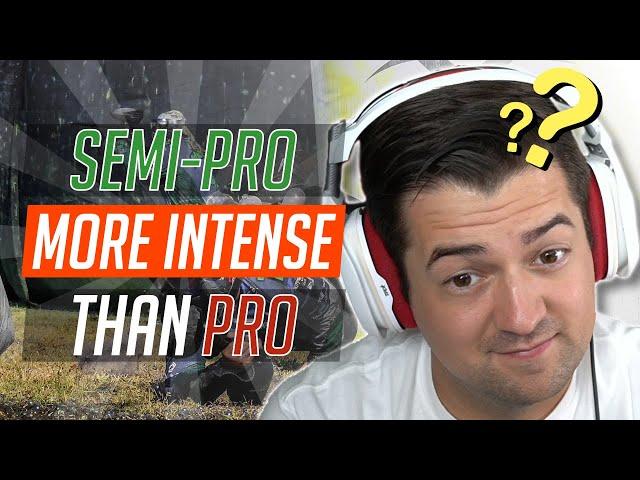 Semi Pro MORE INTENSE than Pro?? | NXL Paintball