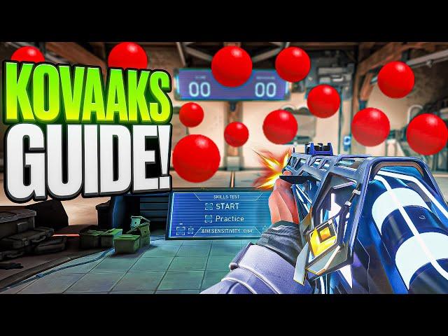 *NEW* ULTIMATE Kovaaks Training Guide for VALORANT!