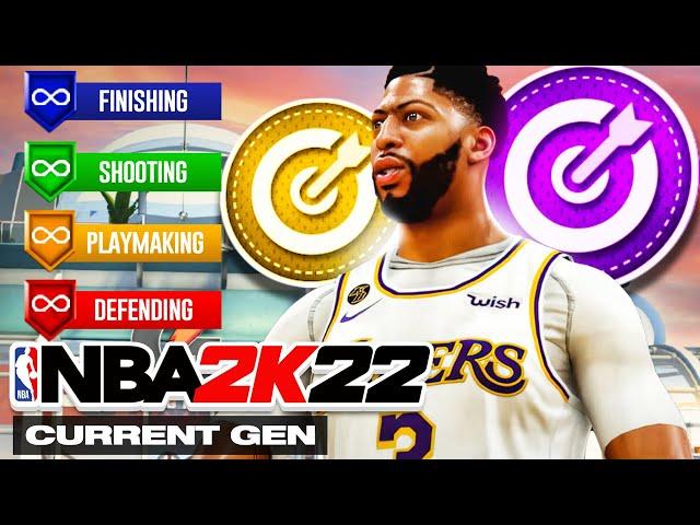 BEST STRETCH BIG MAN BUILD ON NBA 2K22 CURRENT GEN! OVERPOWERED SHOOTING CENTER BUILD 2K22!