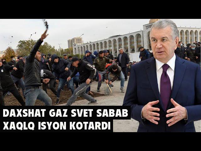 METAN GAZ O'RTIDAN XALQ ISYON KO'TARDI