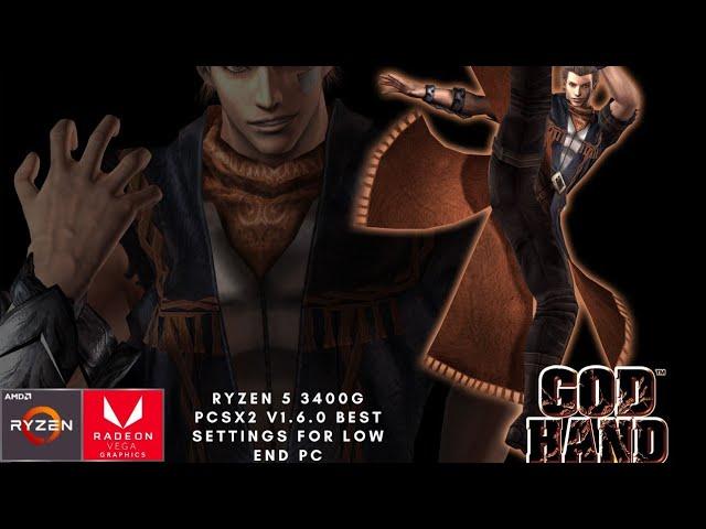 God Hand PCSX2 1.6.0 Best Settings for Low End Pc | Ryzen 5 3400g Test