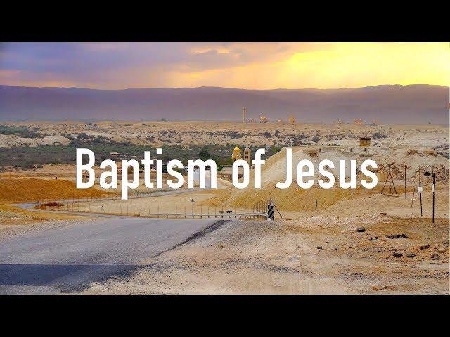 Baptism of Jesus in Jordan River