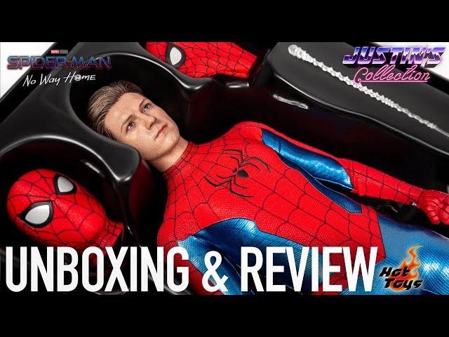 Hot Toys Spider-Man No Way Home New Red and Blue Suit Spider-Man Unboxing & Review