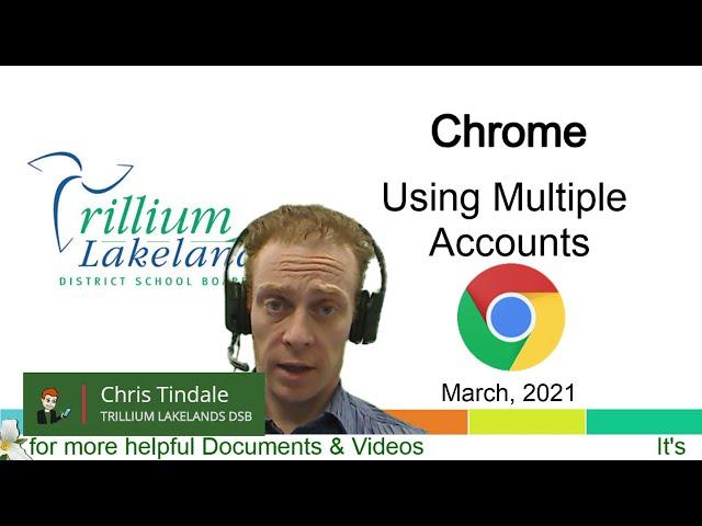 Multiple Accounts in Chrome