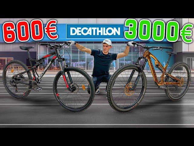 VTT DÉCATHLON ! le plus cher VS le moins cher !